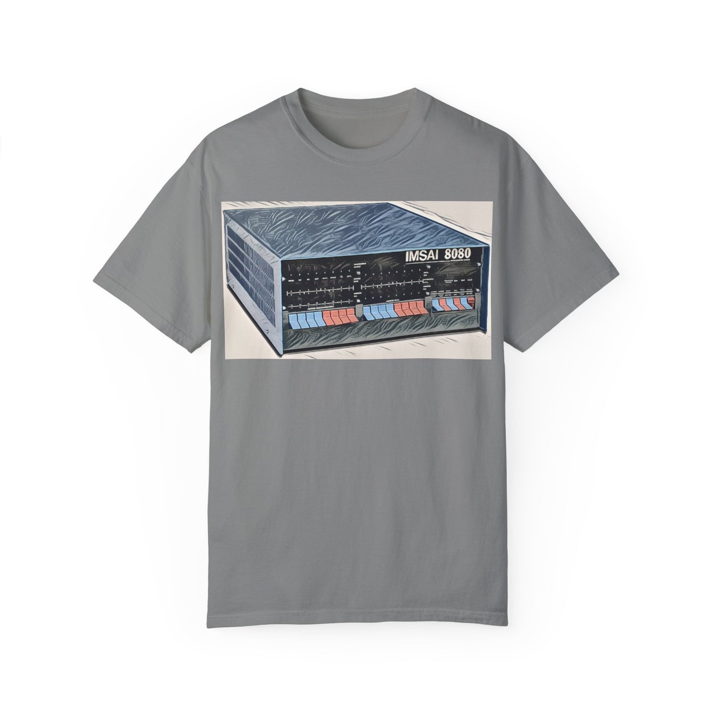 IMSAI 8080 Computer T-Shirt - Ink Art Limited Color