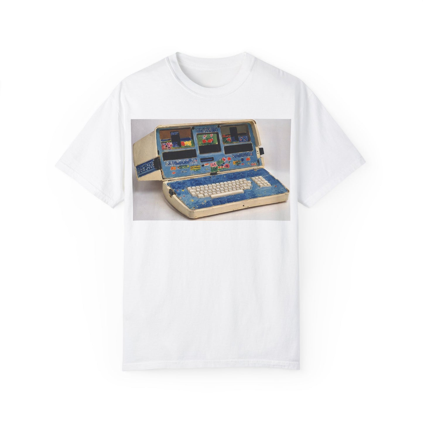 OSBORNE Computer T-Shirt - Floral Art Color