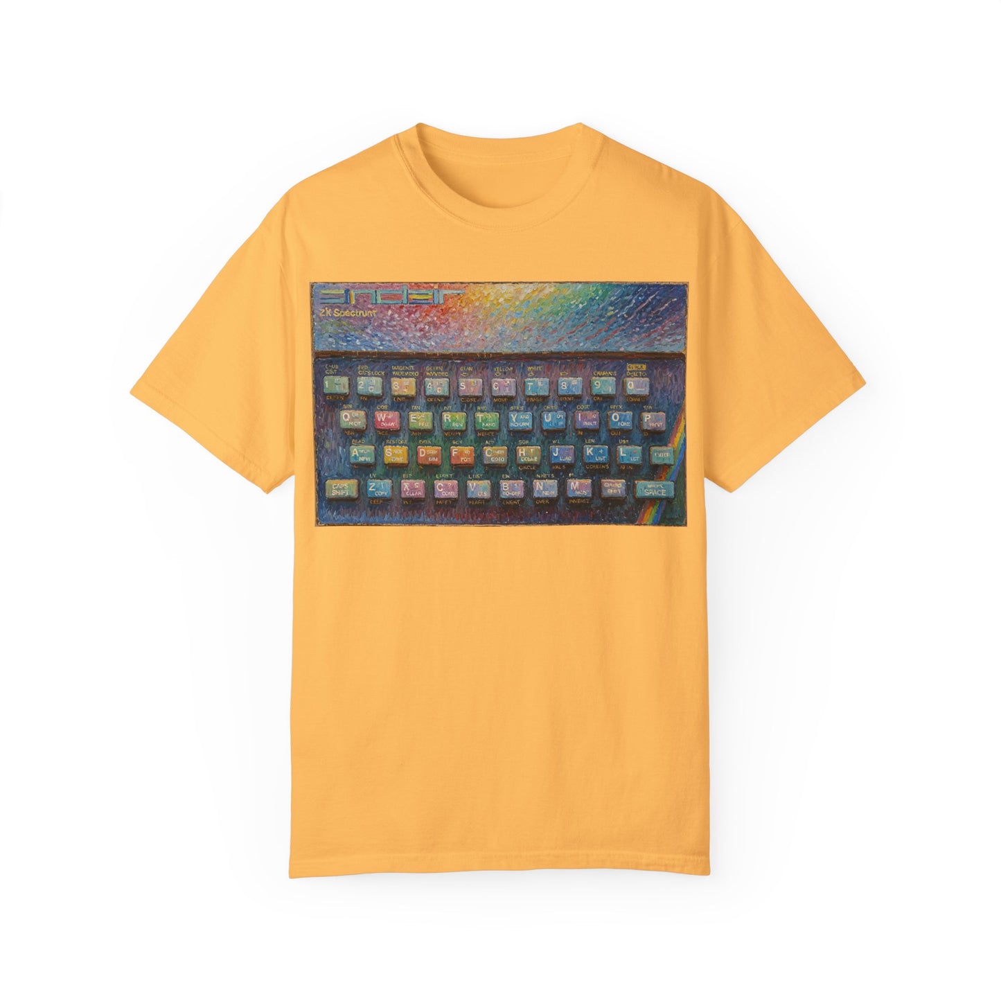 Sinclair Spectrum T-Shirt - Oil Paint Art Color