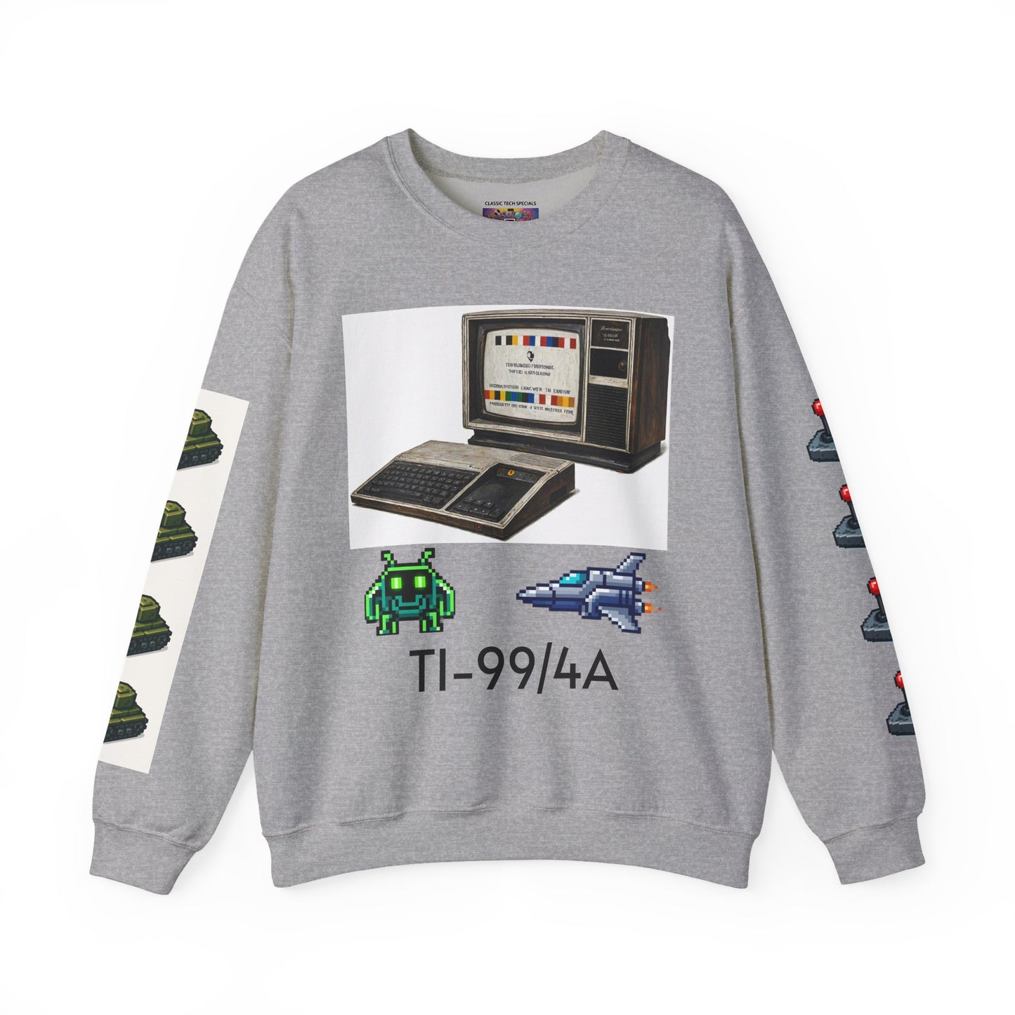 TI-99/4A Classic Gaming Crewneck Sweatshirt