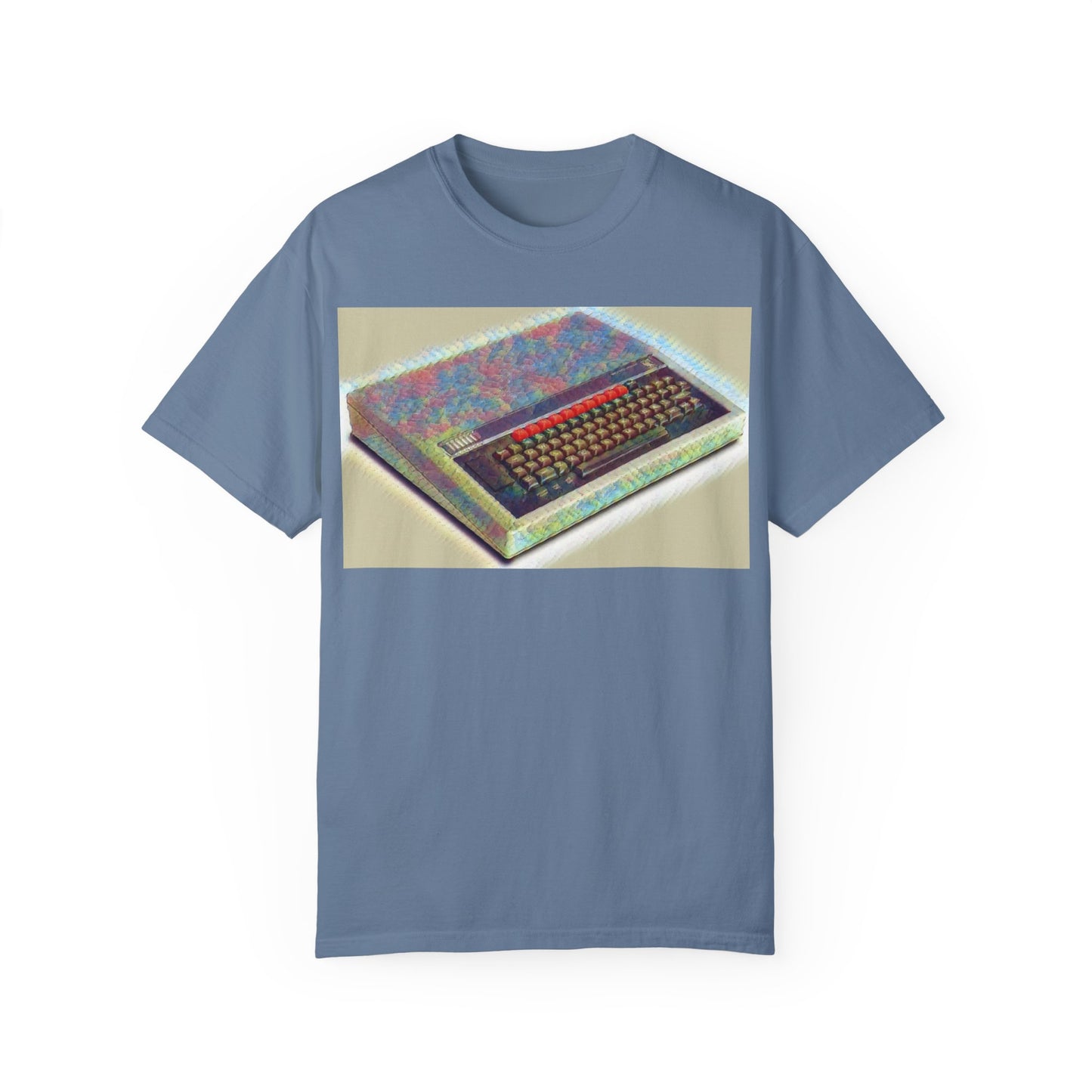 Classic Micro Computer T-Shirt - Paint Art Color