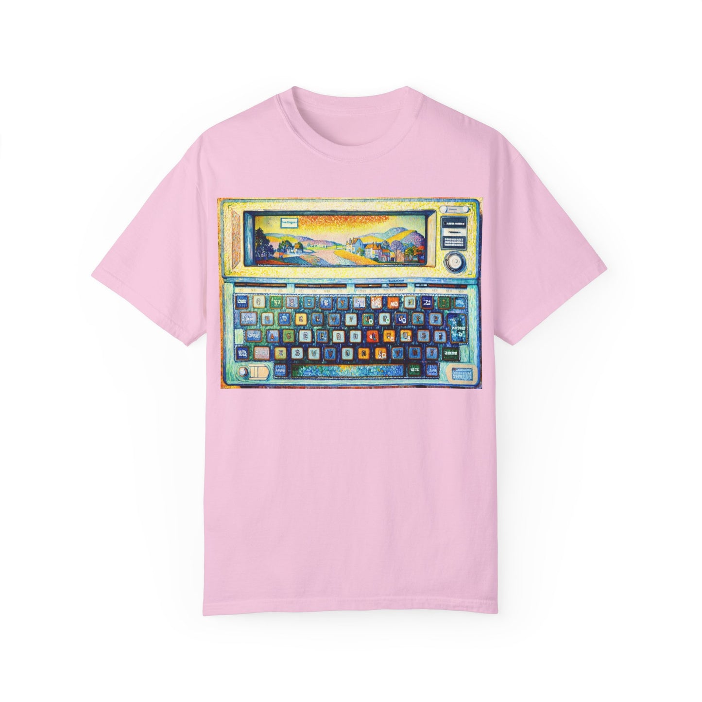 Classic Laptop PC T-Shirt - Paint Art Classic