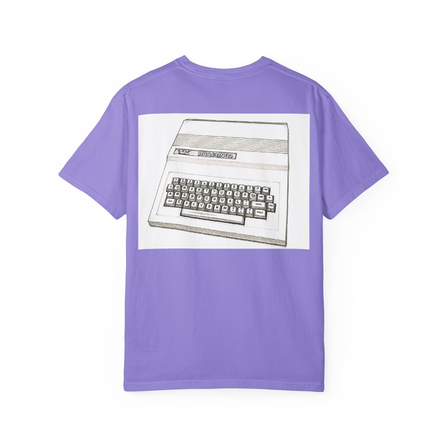 Dragon Computer Themed T-Shirt  | Modern Art | Ideal for tech enthusiasts and collectors