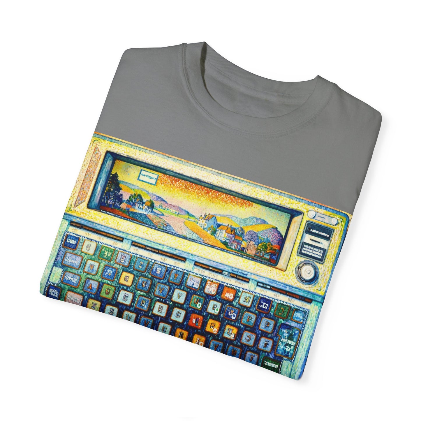 Classic Laptop PC T-Shirt - Paint Art Classic