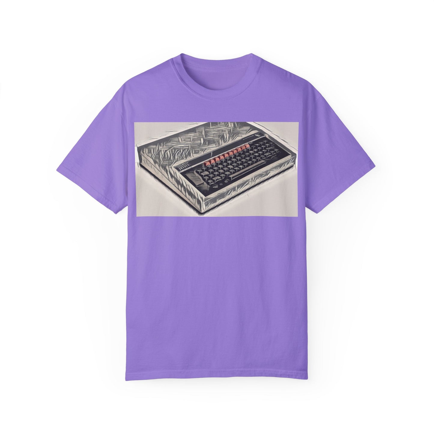 Classic Micro Computer T-Shirt - Ink Art Limited Color