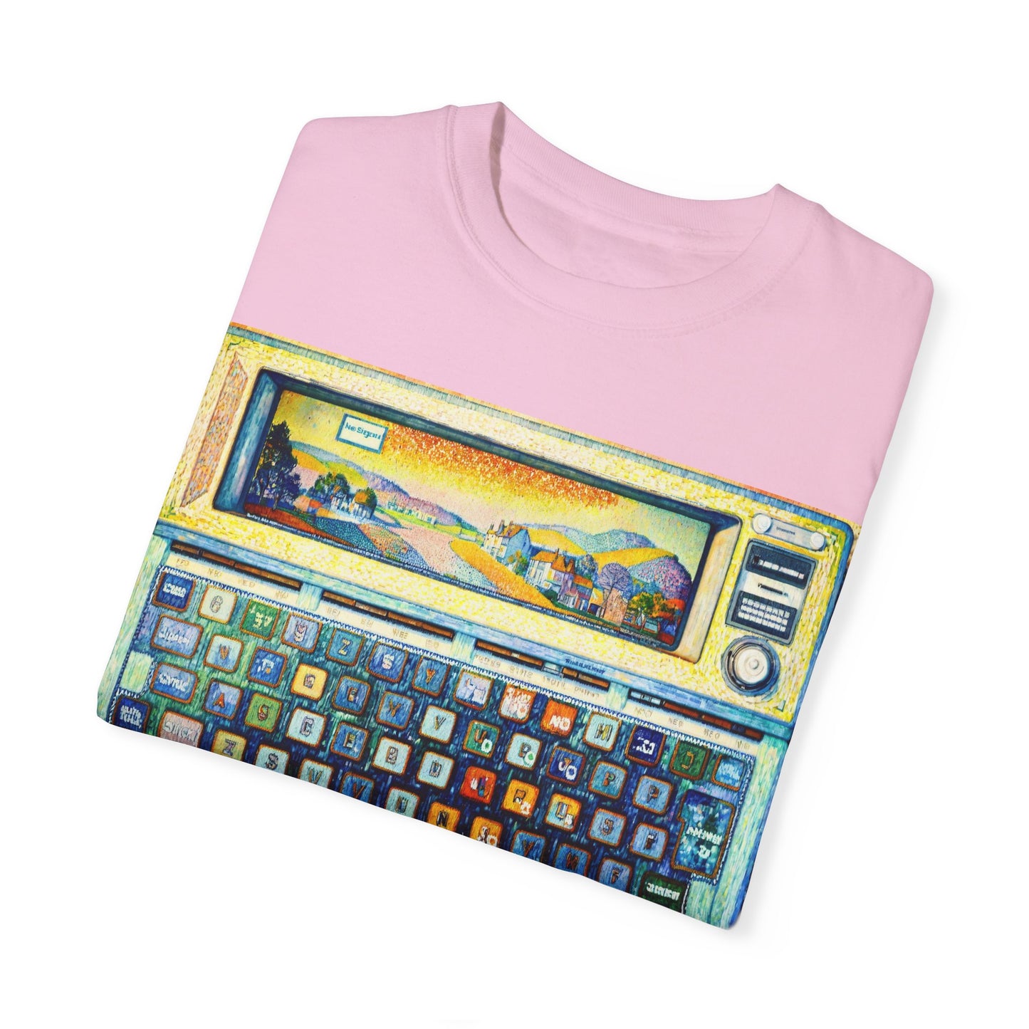 Classic Laptop PC T-Shirt - Paint Art Classic
