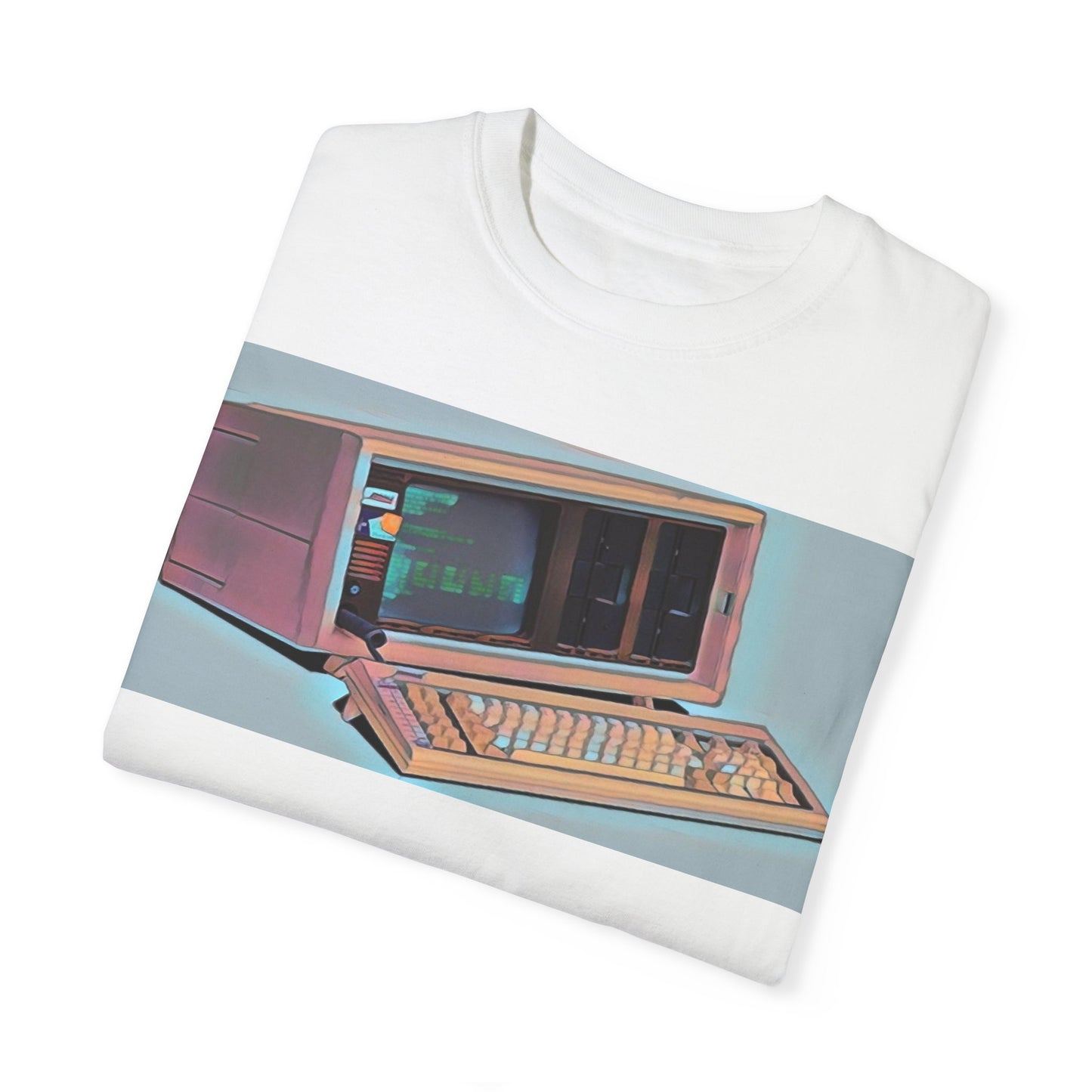 Classic Luggable PC T-Shirt - Modern Art Color