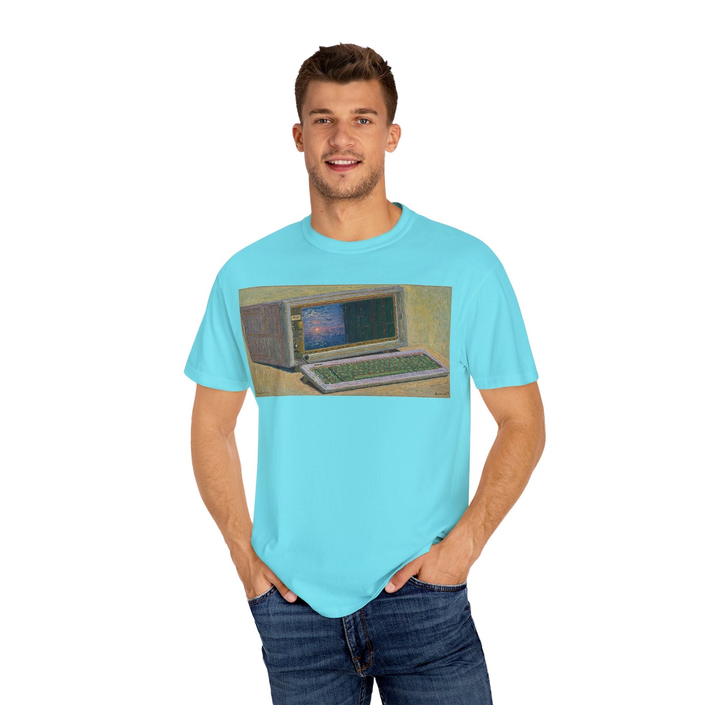 Classic Luggable PC T-Shirt - Paint Art Color