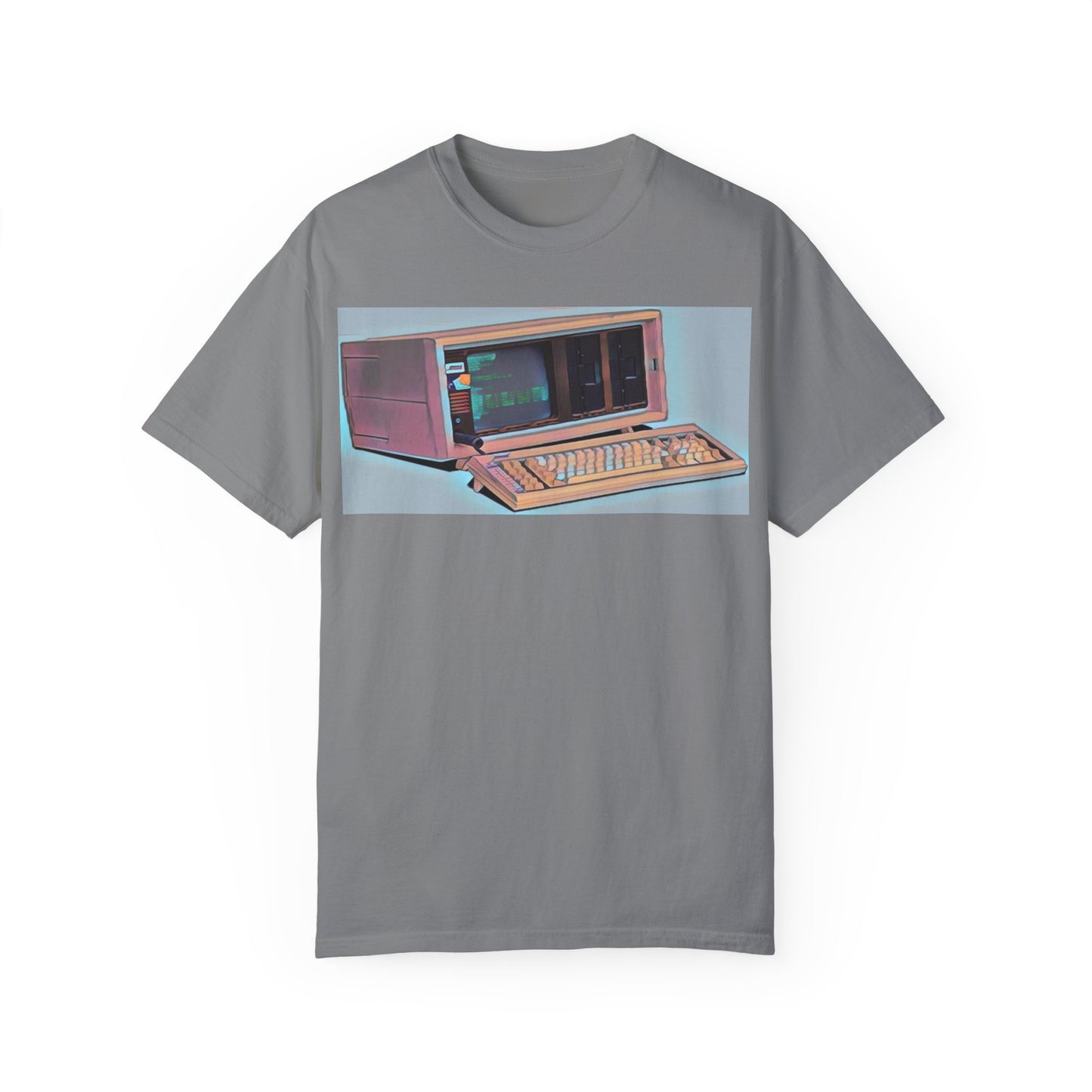Classic Luggable PC T-Shirt - Modern Art Color