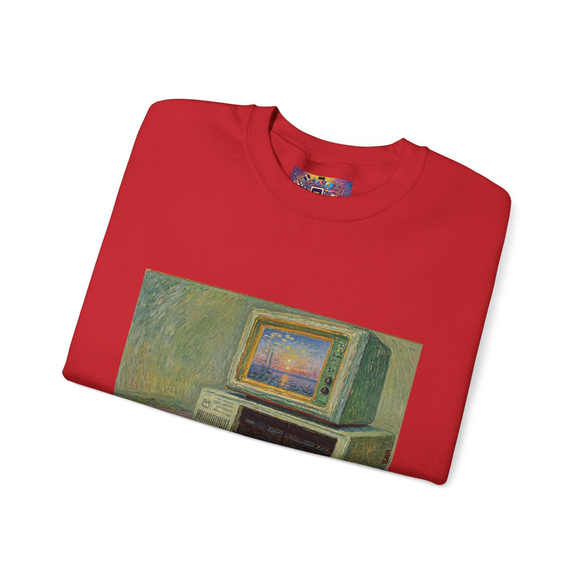 Classic PC Themed Crewneck Sweatshirt - 5150 Vintage PC Graphic