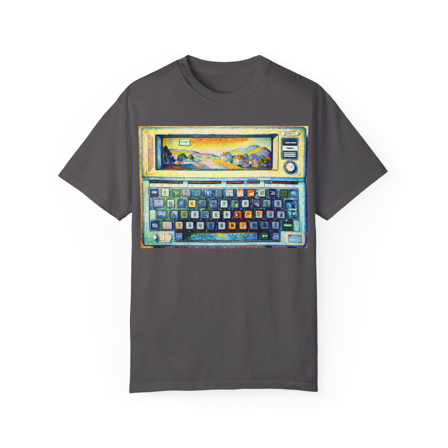 Classic Laptop PC T-Shirt - Paint Art Classic