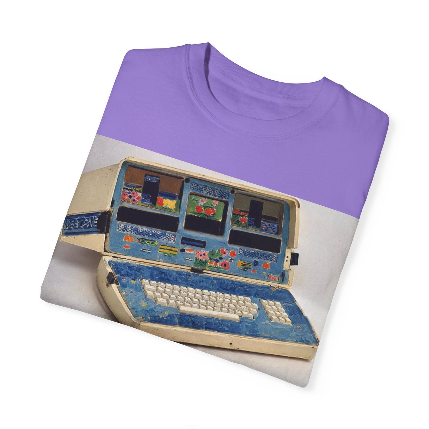 OSBORNE Computer T-Shirt - Floral Art Color