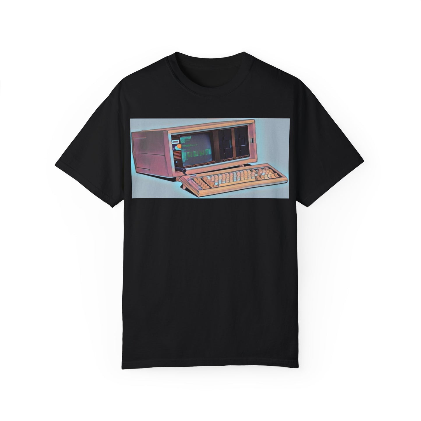 Classic Luggable PC T-Shirt - Modern Art Color