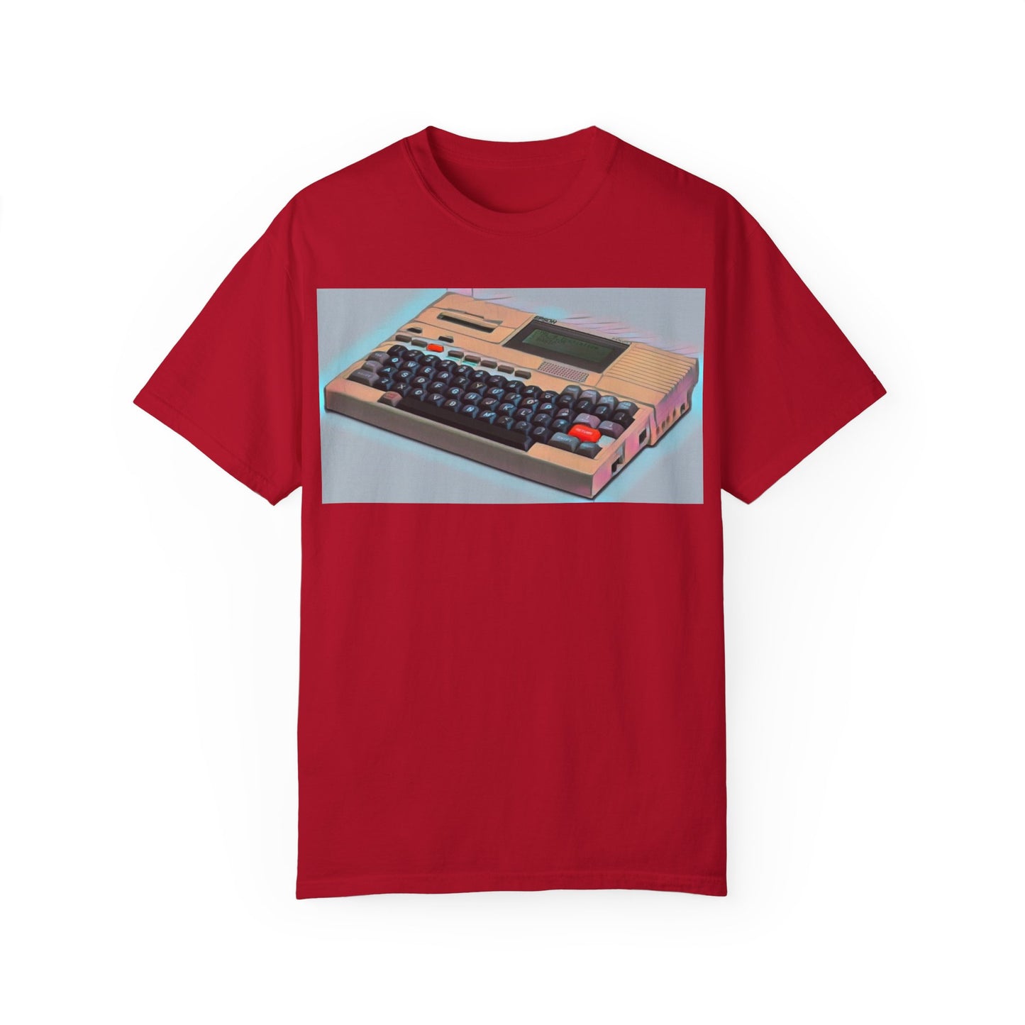 Classic Laptop Computer T-Shirt - Modern Art Color
