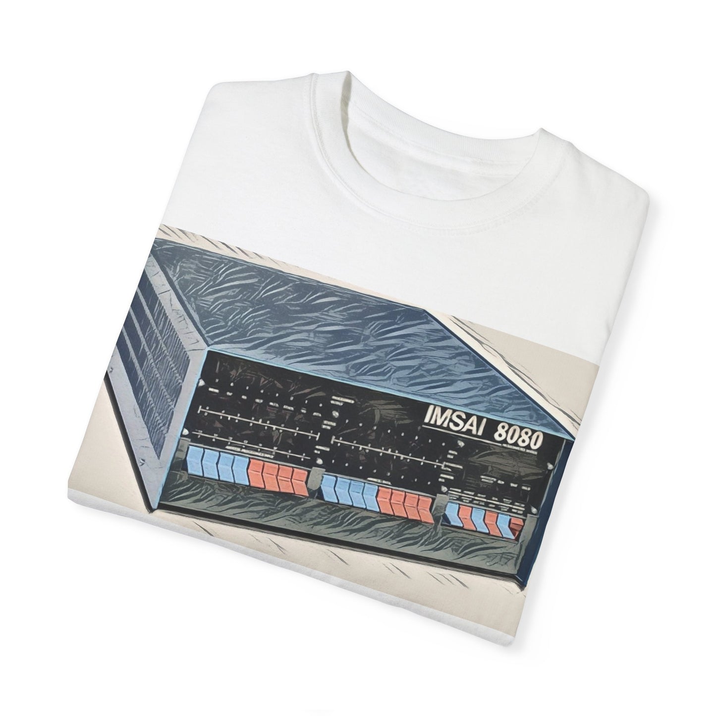 IMSAI 8080 Computer T-Shirt - Ink Art Limited Color