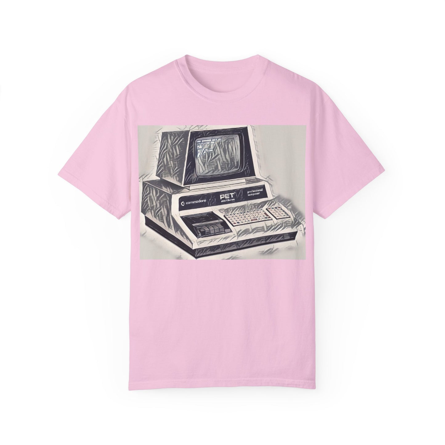 PET Computer T-Shirt - Ink Art Monochrome