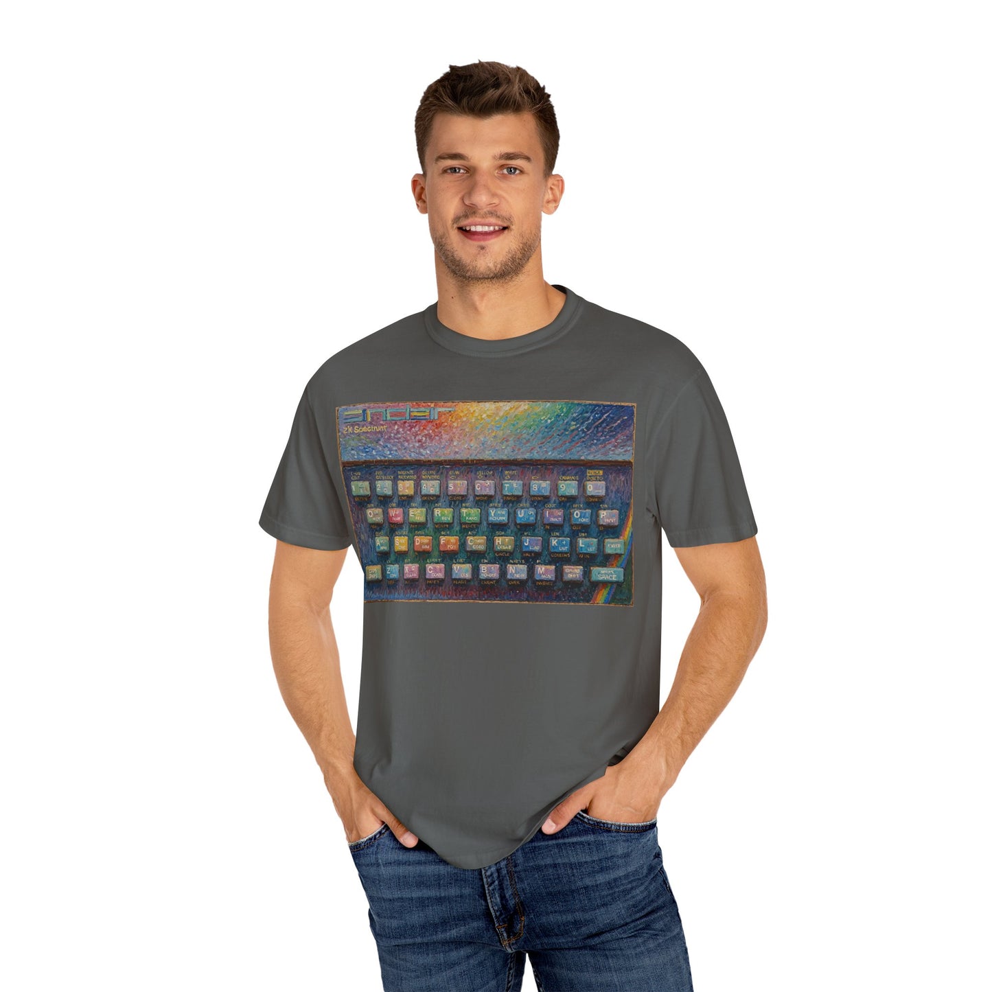 Sinclair Spectrum T-Shirt - Oil Paint Art Color