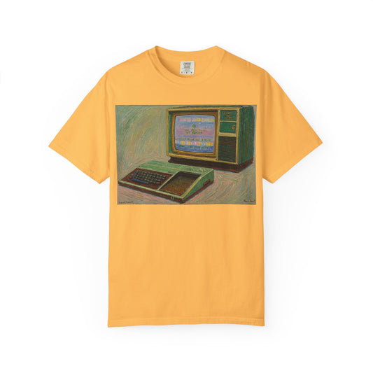TI 99/4A Home Computer T-Shirt  | Oil Art 2 | Ideal for tech enthusiasts and collectors