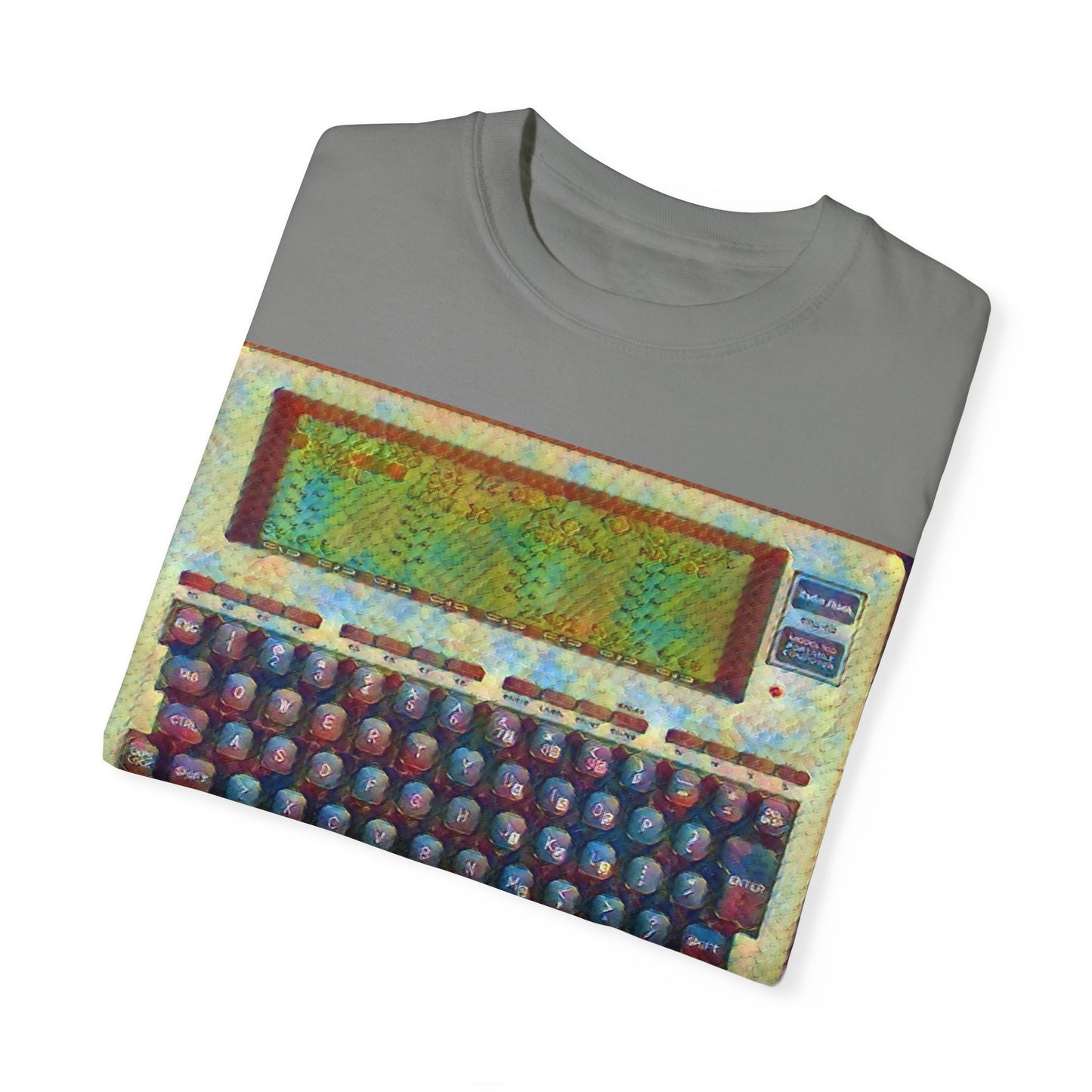 Classic Laptop PC T-Shirt - Paint Art Color