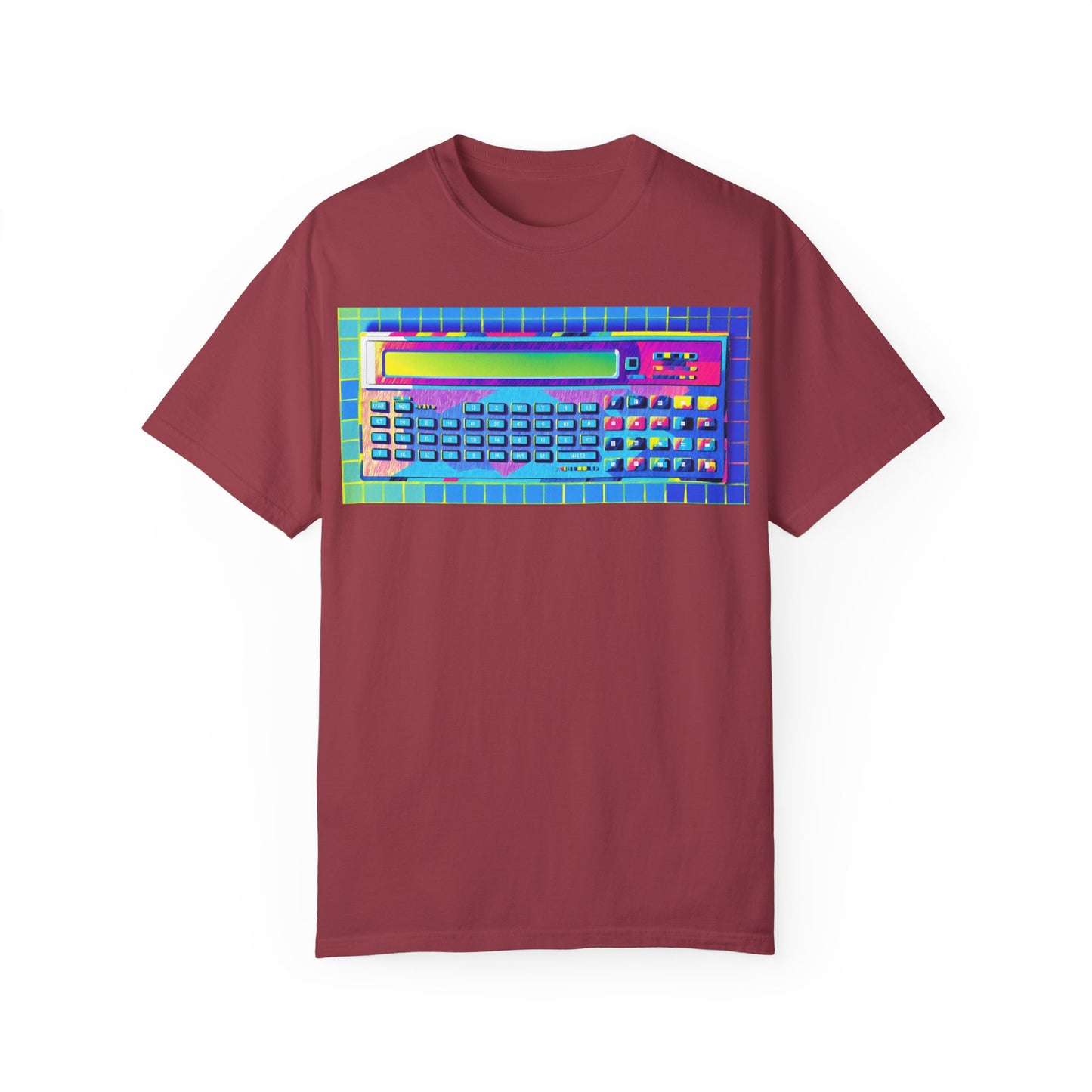 Classic Pocket PC T-Shirt - Modern Art Multi-Color