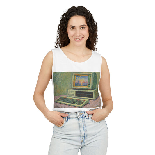 Classic PC Tank Top | Unisex Retro Graphic Tee for Tech Lovers, Summer Fashion, Gift for Nerds, Festival Wear, 80s Style