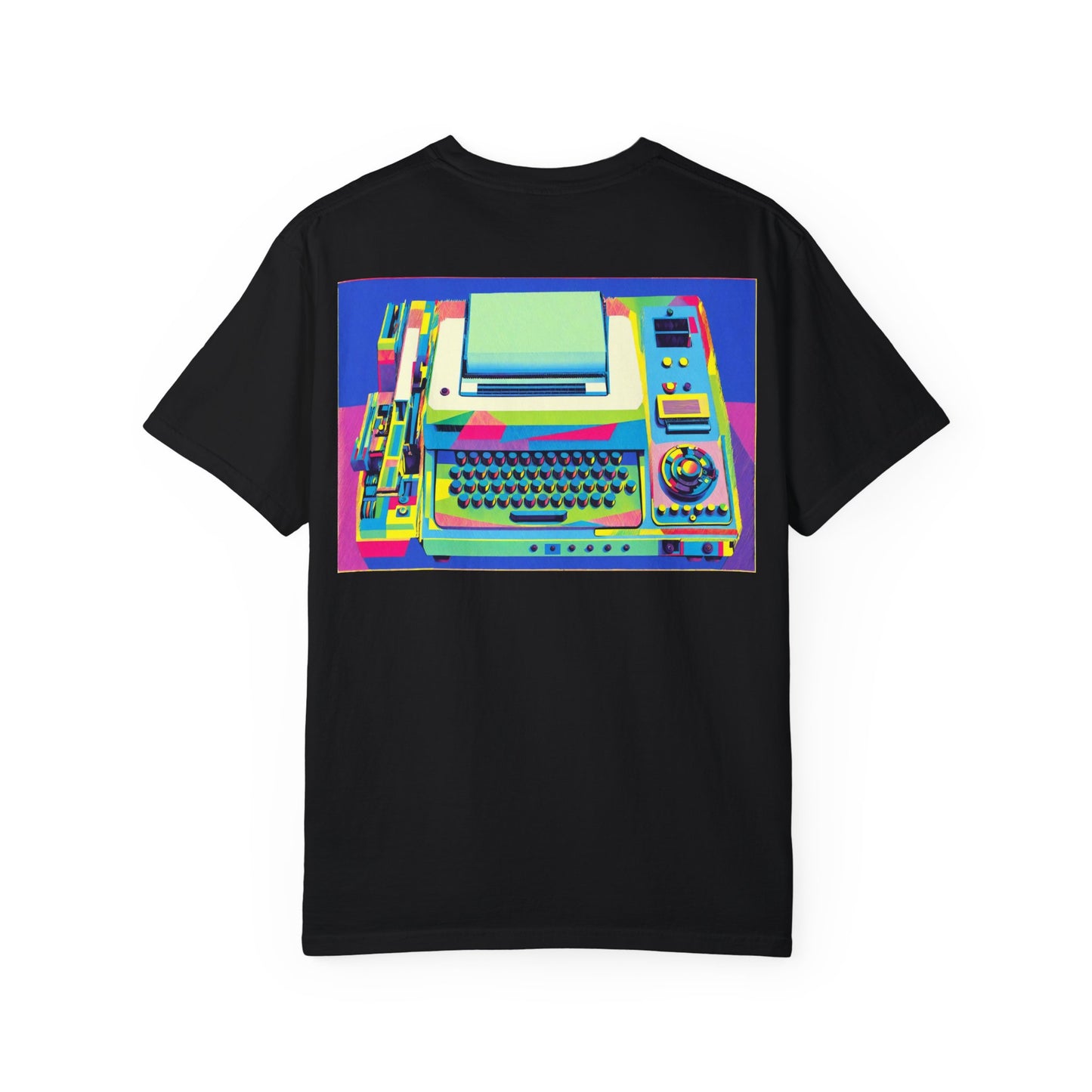 IMSAI 8080 Computer T-Shirt - Modern Art Multi-Color