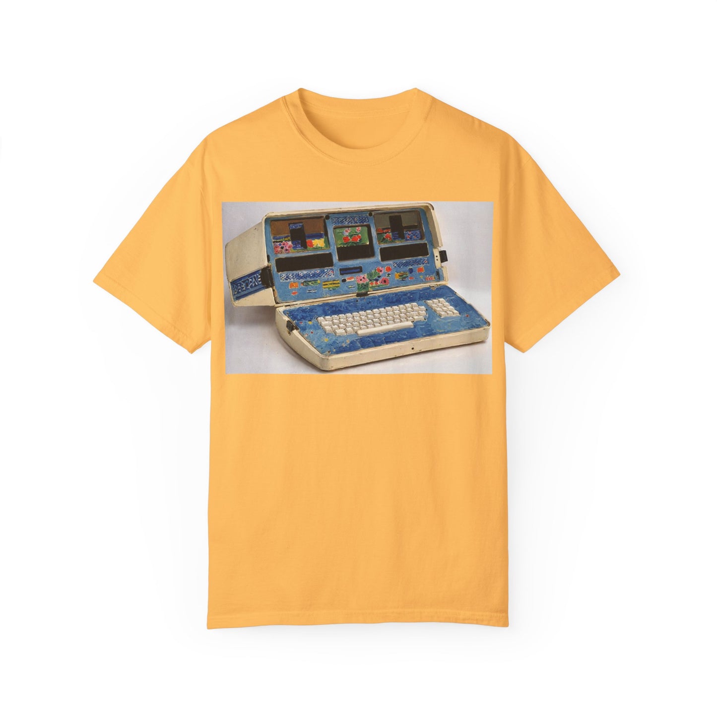 OSBORNE Computer T-Shirt - Floral Art Color
