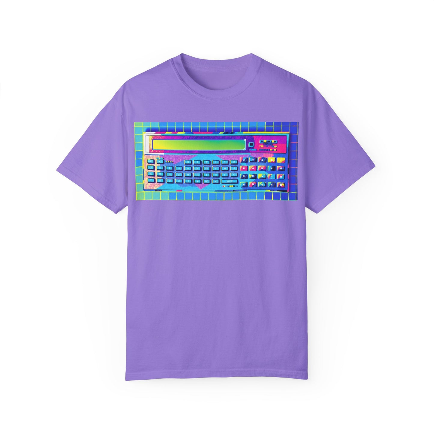 Classic Pocket PC T-Shirt - Modern Art Multi-Color
