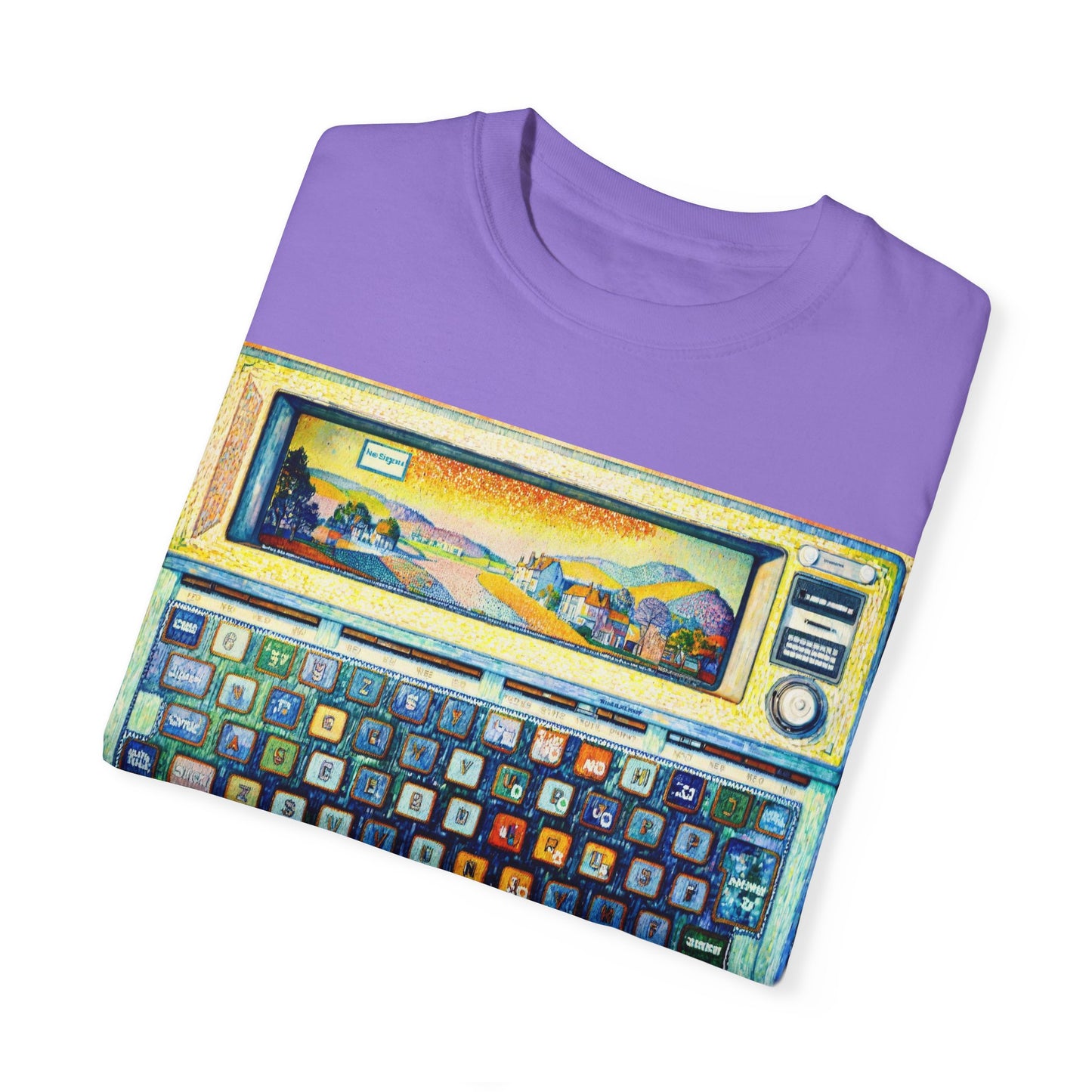 Classic Laptop PC T-Shirt - Paint Art Classic