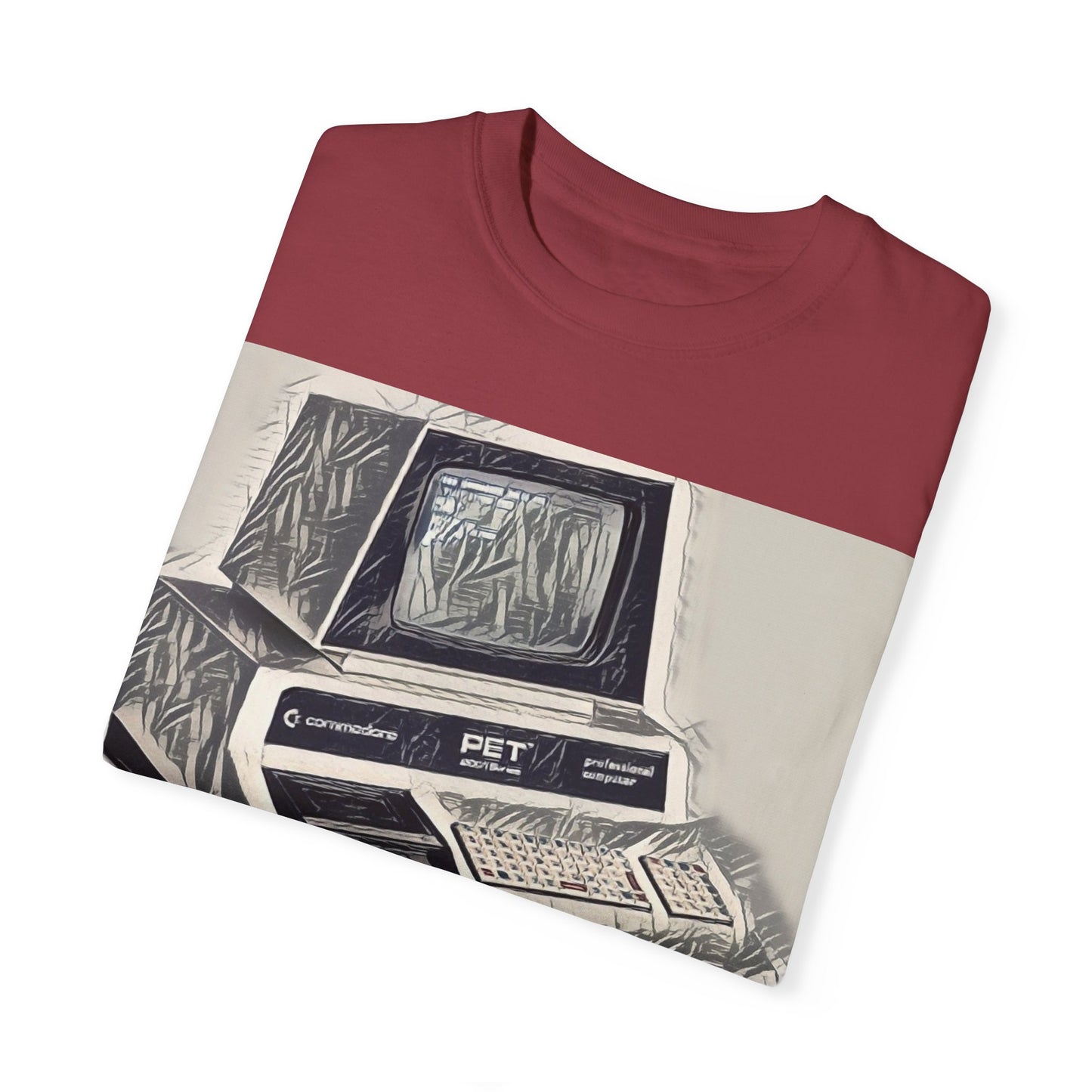 PET Computer T-Shirt - Ink Art Monochrome