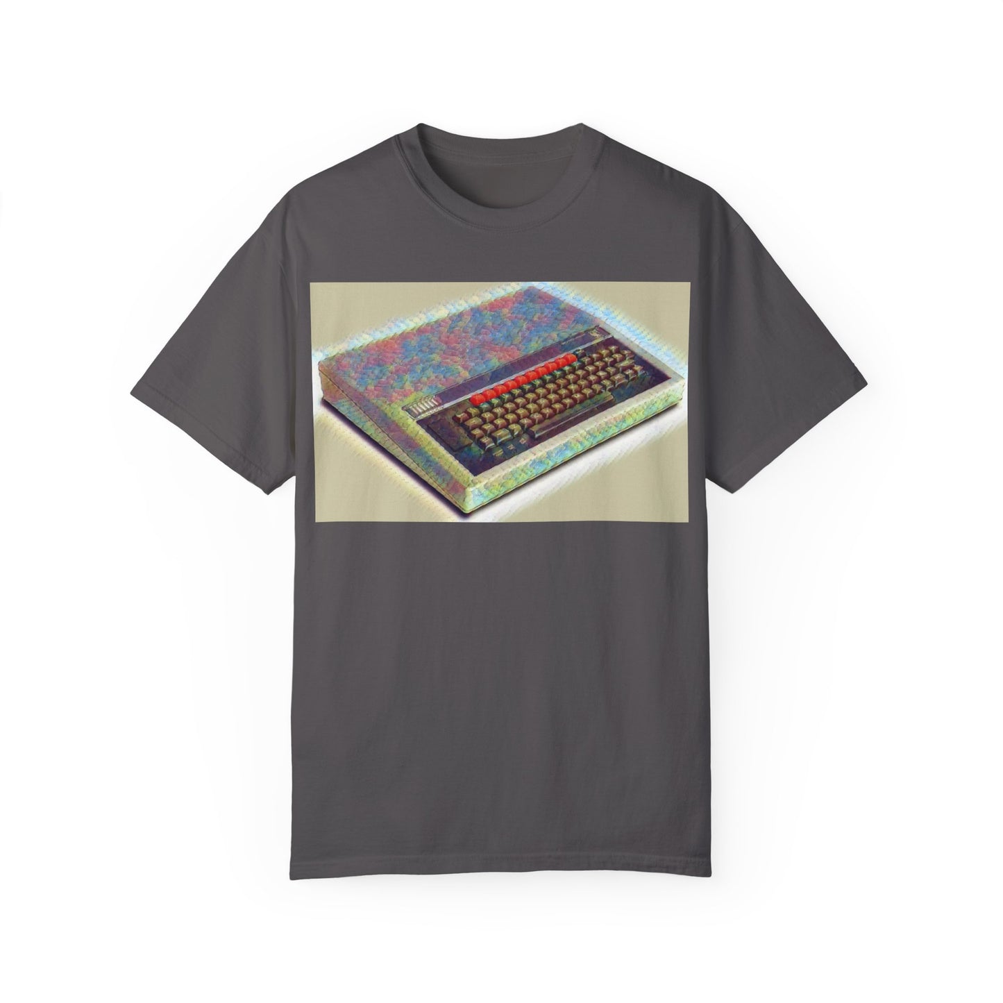 Classic Micro Computer T-Shirt - Paint Art Color
