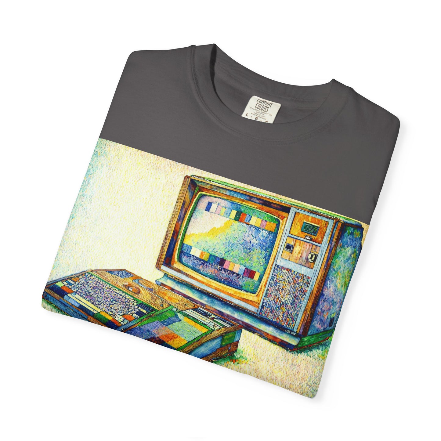 TI 99/4A Home Computer T-Shirt  | Pixel Art Color | Ideal for tech enthusiasts and collectors