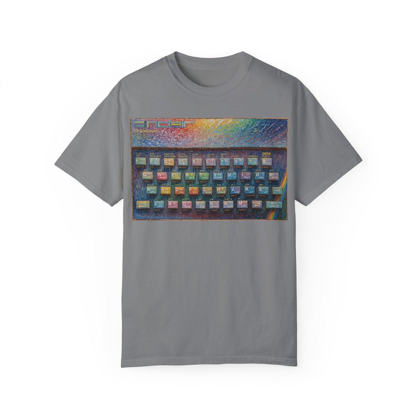 Sinclair Spectrum T-Shirt - Oil Paint Art Color