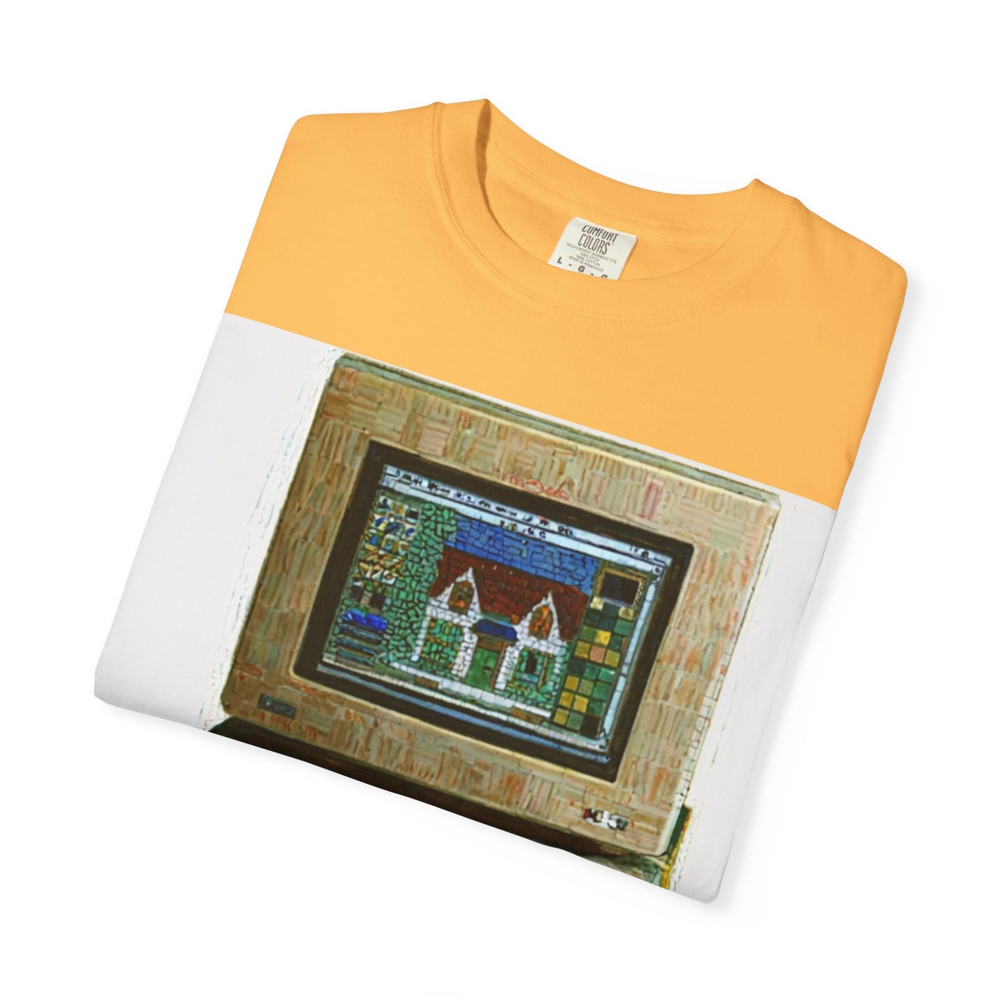 Classic business machine inspired T-Shirt  | Oil Paint Art | Ideal for tech enthusiasts and collectors
