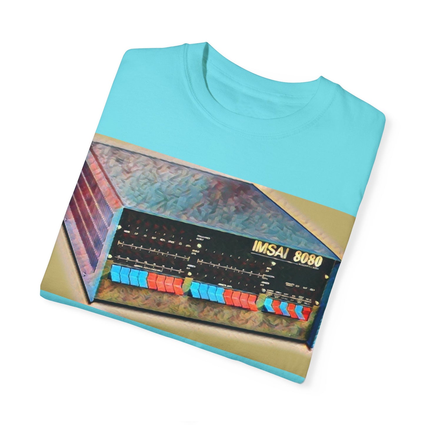 IMSAI 8080 Computer T-Shirt - Paint Art Color