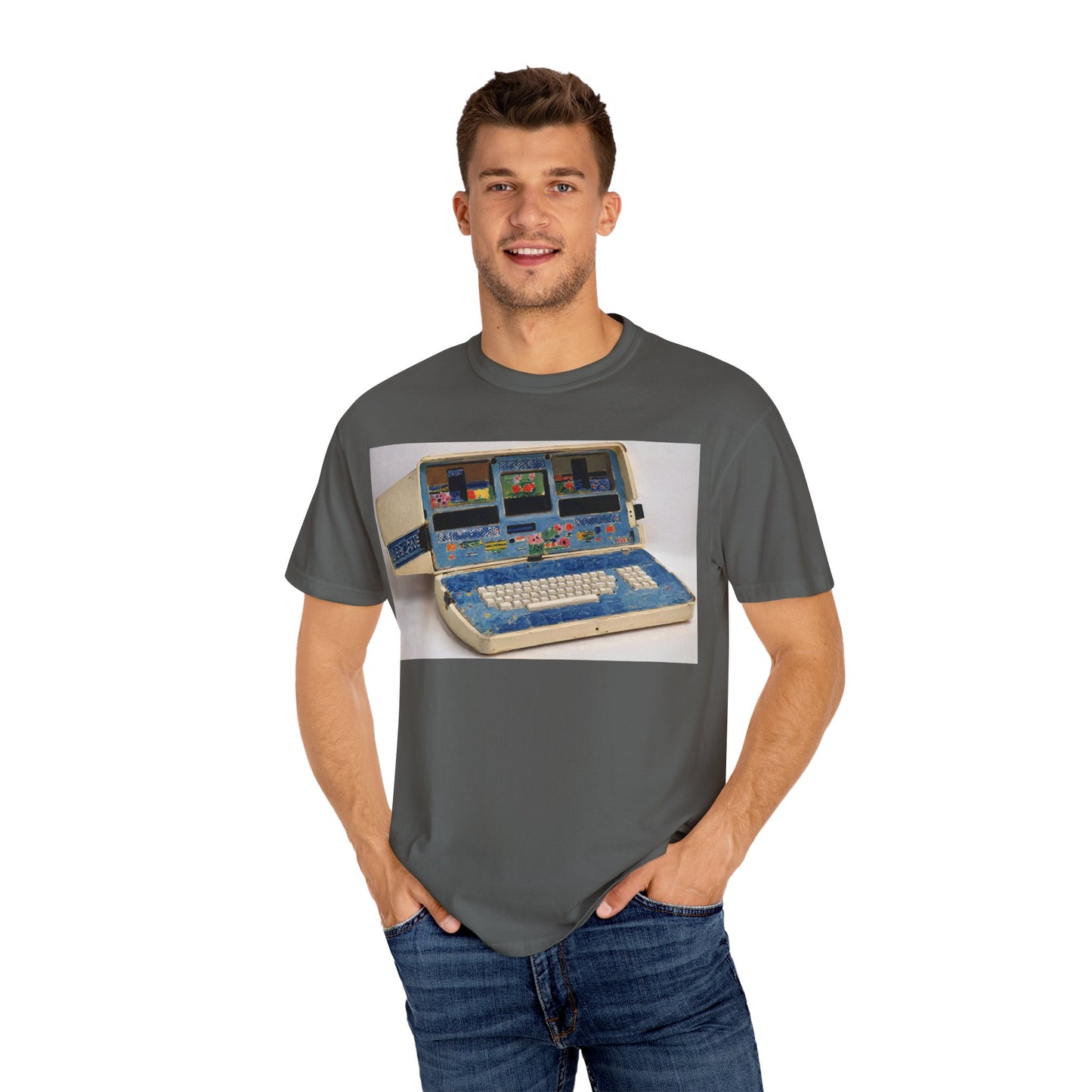 OSBORNE Computer T-Shirt - Floral Art Color
