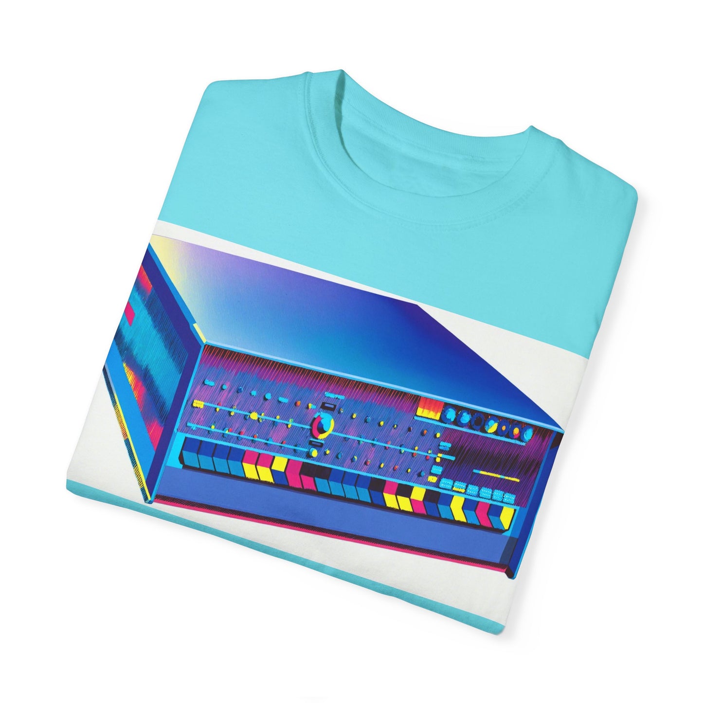 IMSAI 8080 Computer T-Shirt - Modern Art Multi-Color