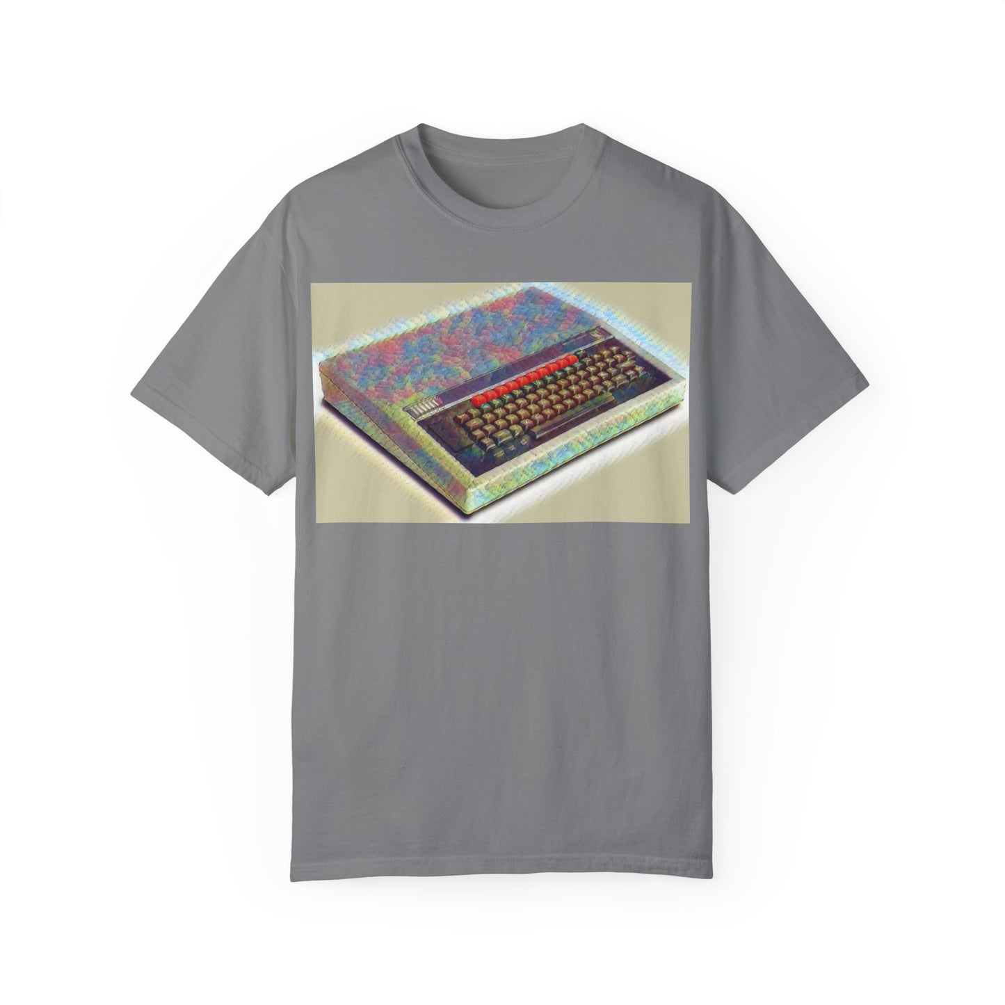 Classic Micro Computer T-Shirt - Paint Art Color
