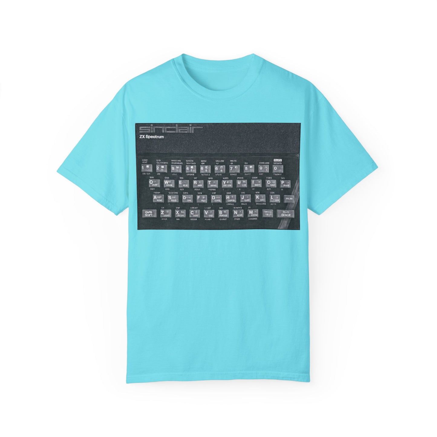 Sinclair Spectrum T-Shirt - Print Art Monochrome