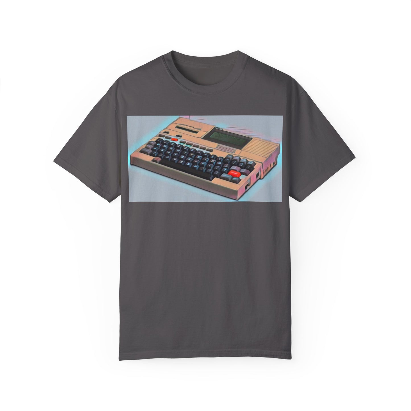 Classic Laptop Computer T-Shirt - Modern Art Color