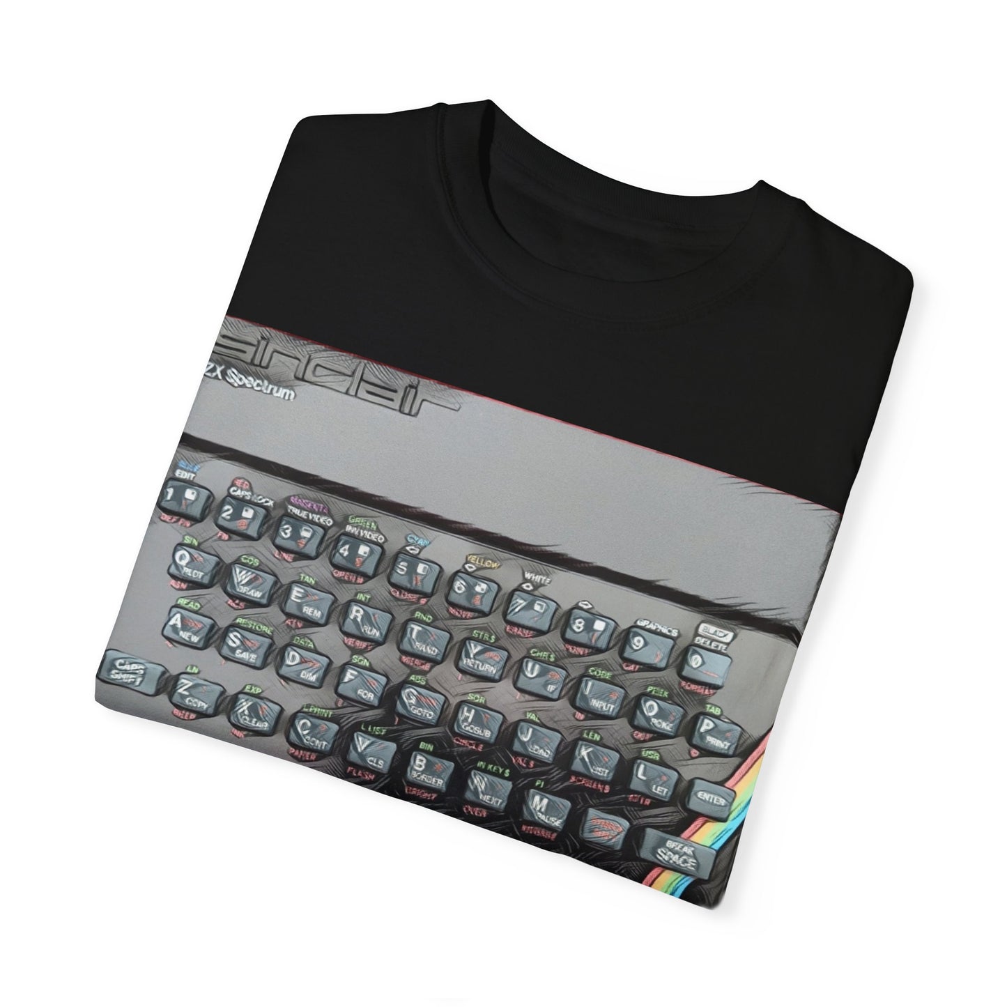 Sinclair Spectrum T-Shirt - Ink Art Color