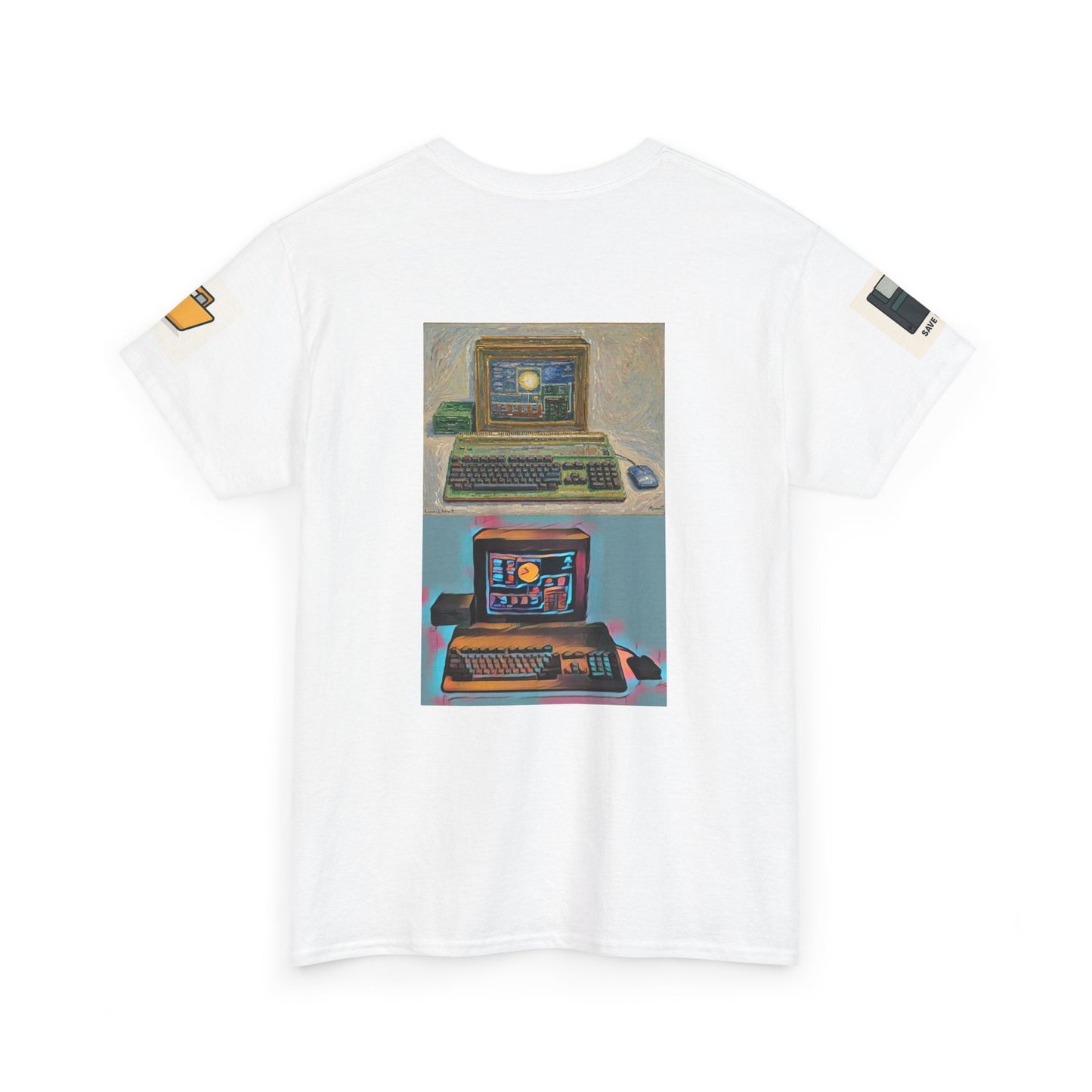 Retro Computer Tee — Vintage PC Graphic T‑Shirt for Tech Lovers