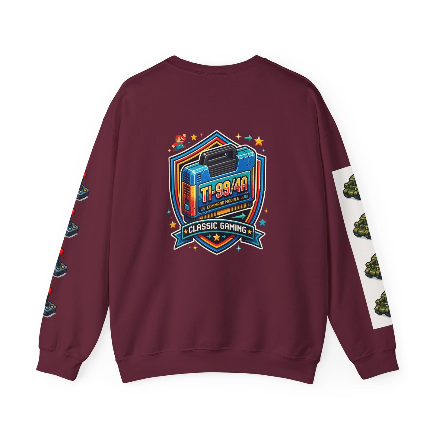 TI-99/4A Classic Gaming Crewneck Sweatshirt