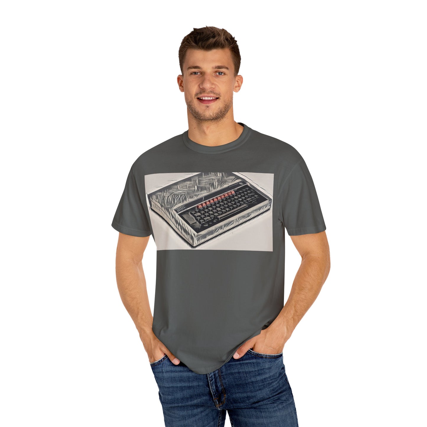 Classic Micro Computer T-Shirt - Ink Art Limited Color