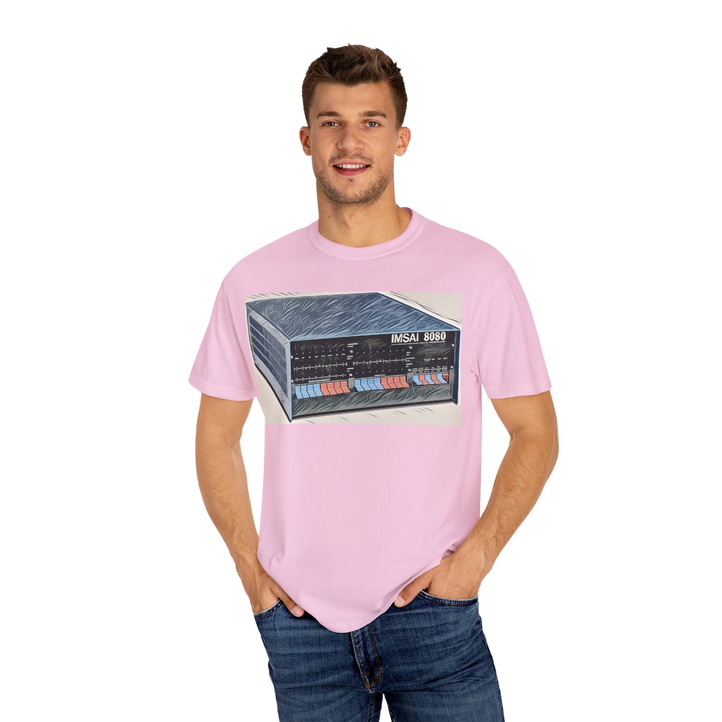 IMSAI 8080 Computer T-Shirt - Ink Art Limited Color