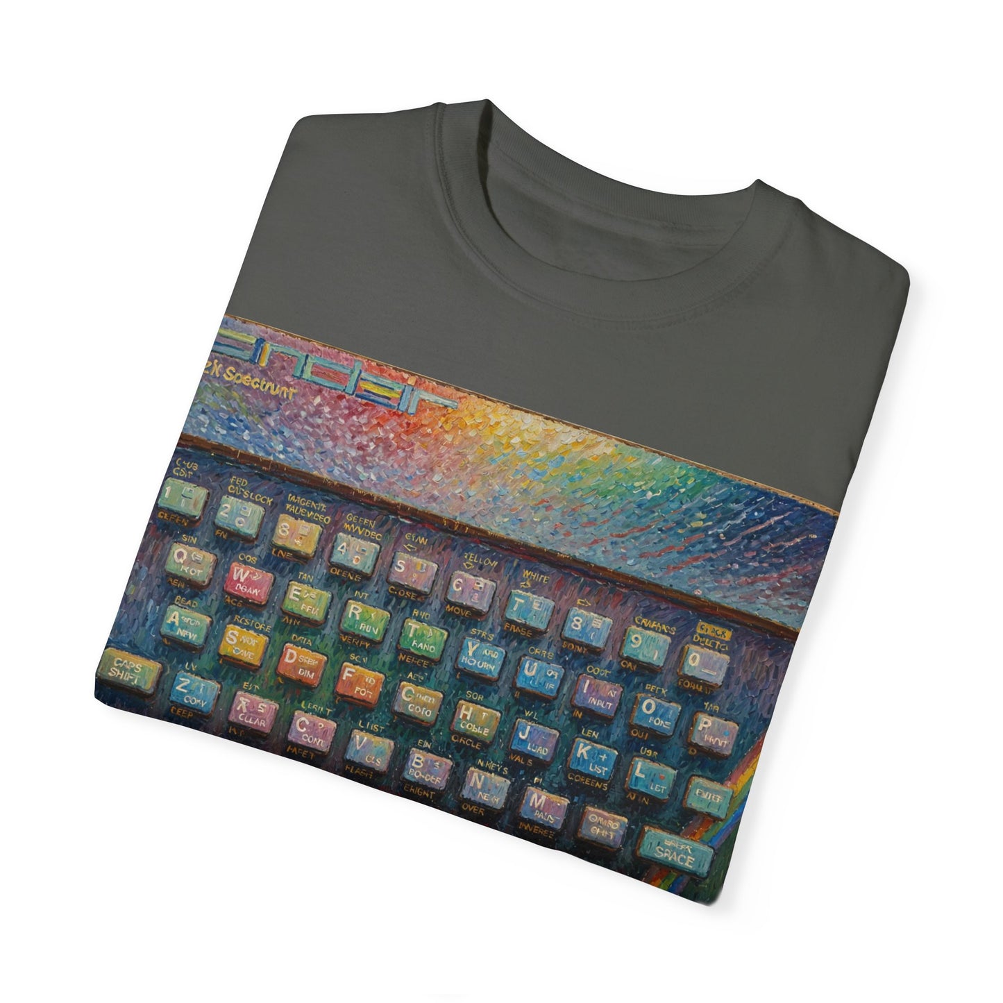 Sinclair Spectrum T-Shirt - Oil Paint Art Color