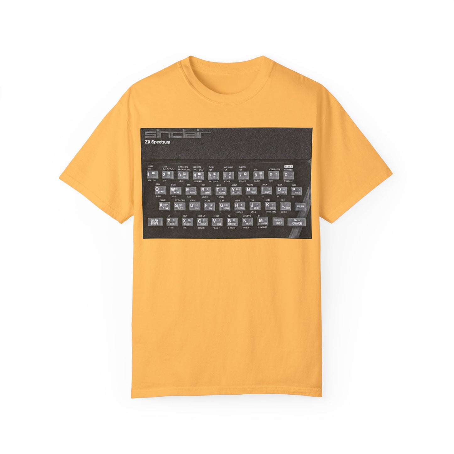 Sinclair Spectrum T-Shirt - Print Art Monochrome