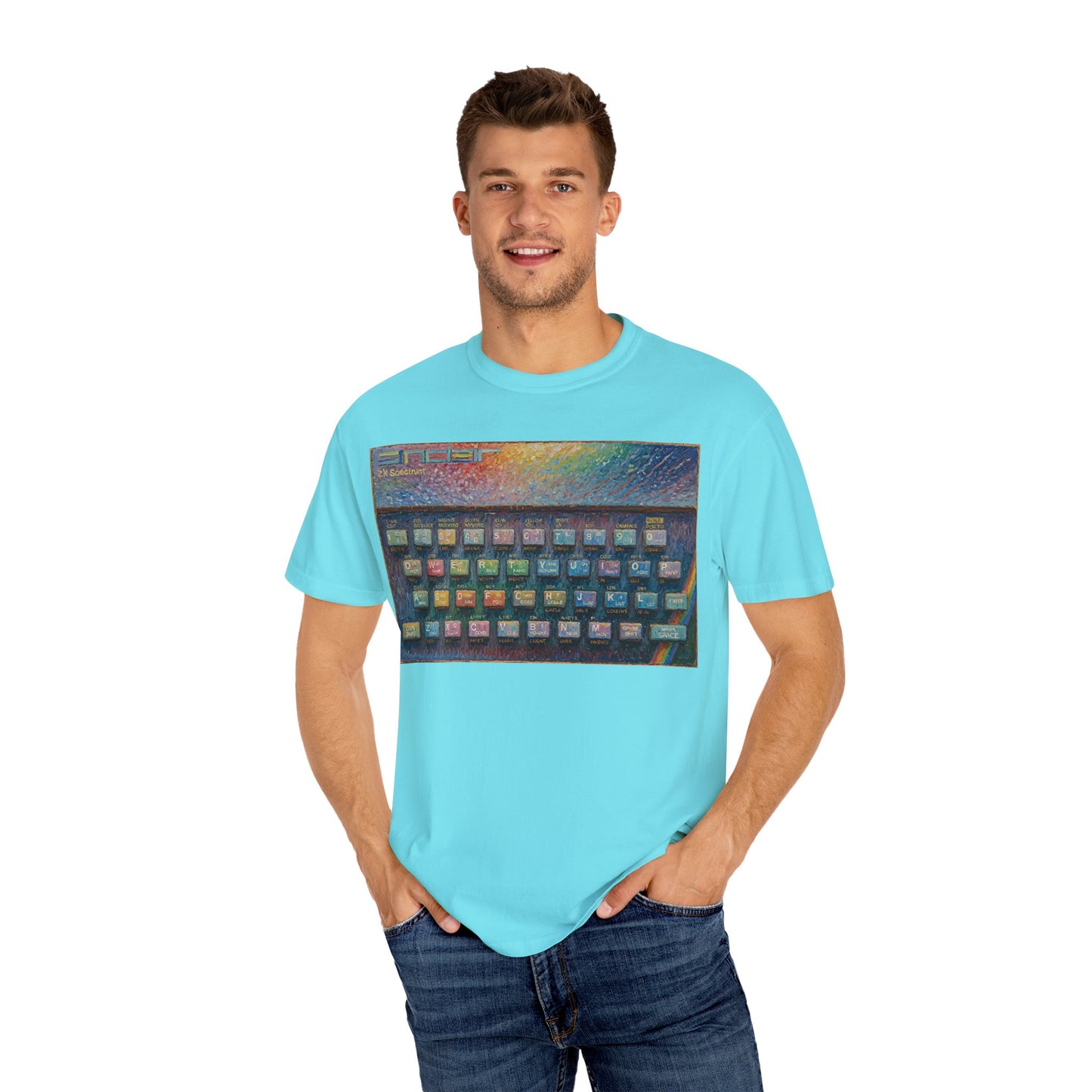 Sinclair Spectrum T-Shirt - Oil Paint Art Color