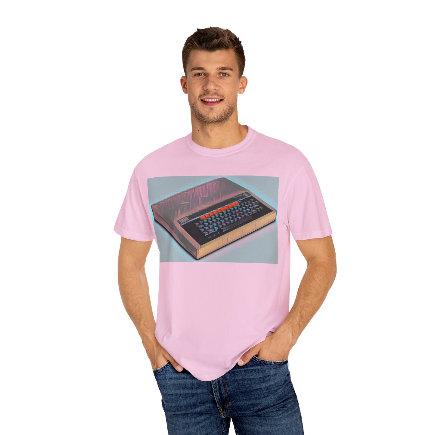 Classic Micro Computer T-Shirt - Modern Art Color