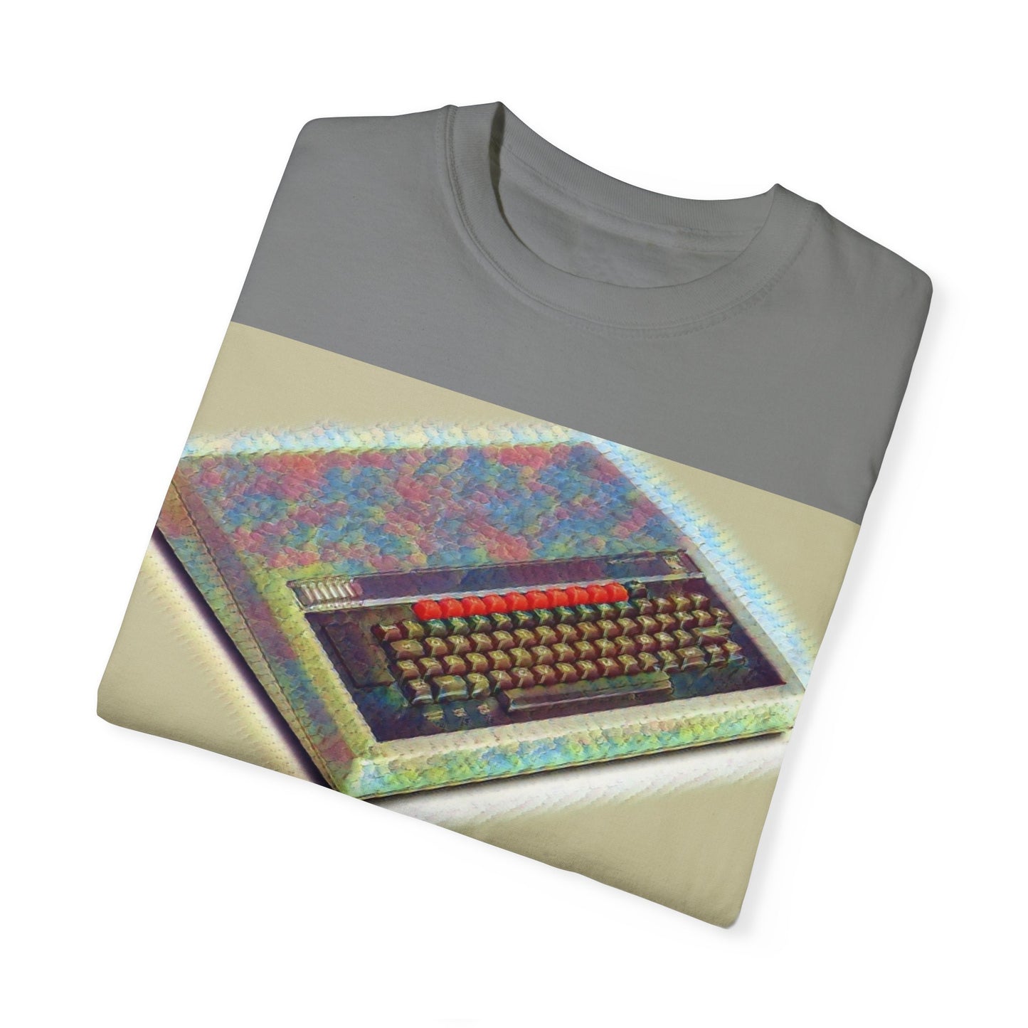 Classic Micro Computer T-Shirt - Paint Art Color